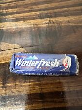 VTG Winterfresh Gum Wrapper Packaging Prop Memento 25 Cents Wrigley’s Chewing picture