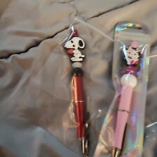 Lot Of 3 Beaded Pens W/ Black Ink Refill picture