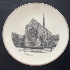 Northwestern University Plate Alice Miller Chapel 1978  8