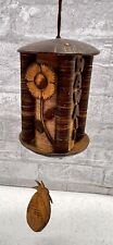 Aloha Hawaii Coconut Wind Chime Hand Carved Designs Tourist Gift Travel picture