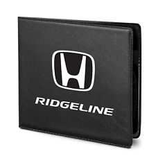 Honda Ridgeline Car Auto Insurance Registration Black PVC Document Holder Wallet picture