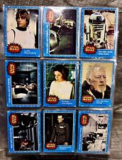 1977 Topps Star Wars Series 1 Complete Set 1-66 + Sticker Set 1-11 Great Shape picture