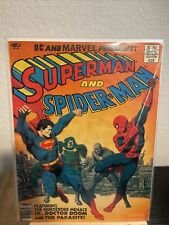 Marvel Treasury Edition 28 DC And Marvel Present Superman And Spiderman 1981 picture