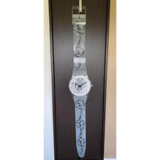 #MY Colabo Watch  Swatch   Wall Mounted   Interior   Clock   MAXI SWATCH   Haj picture