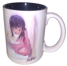 De Grazia Art Native Girl with Dove  Ceramic Mug picture