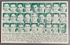 Fred Etcher LDS Mormon Hockey Record Holder 1960 Olympic Team Canada RPPC Scarce picture