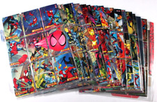 1994 FLEER MARVEL THE AMAZING SPIDER-MAN 1st ED SET OF 150 CARDS PLUS MORE MINT picture