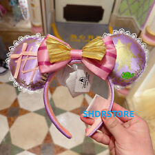 Disney princess tangled rapunzel Minnie Mouse ear headband shanghai disneyland picture