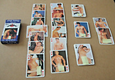RARE   MALE NUDE  EROTIC PLAYING CARDS    52 CARDS & 2 JOKERS   ORIGINAL BOX picture