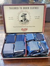 1943 Scotch Woolen Mills Tailorer  Sales -salesman Kit Display ORGINAL Fabric picture