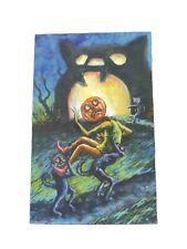 Halloween Art 2021 Matthew Kirscht Post Card 