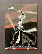 2004 Topps Star Wars Clone Wars ASAJJ VENTRESS #8 Rookie RC 1st Appearance picture