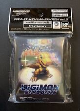 Digimon Offical Card Sleeves 2024 - 3rd Anniversary - Standard Sleeves (60 Pack) picture