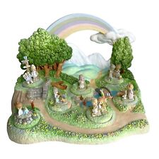 Precious Moments Goebel Fields of Friendship Diorama w Figurines 1st Ed 768-D picture
