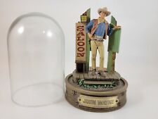 VTG Franklin Mint John Wayne With Glass Domed - Saloon picture