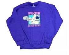 NEW Disney Sweater Adult Large Purple Lotso Bear Toy Story Wanted Pixar Mens picture