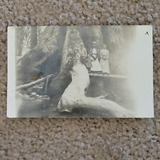 Antique RPPC American West Turn Of The Century Camping Family picture