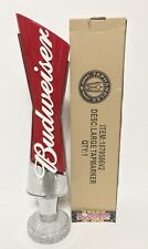 Budweiser Bowtie Logo Beer Tap Handle 13” Tall - Brand New In Box picture