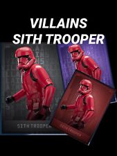 topps star wars card Trader SITH TROOPER VILLAINS RED PURPLE BLACK picture
