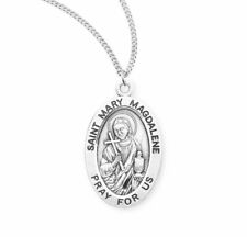 St. Mary Magdalene Sterling Silver Necklace picture
