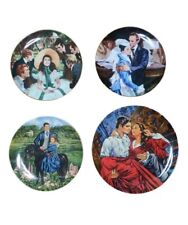 Set Of 4 Vintage Knowles Gone With The Wind Collectors Plates picture