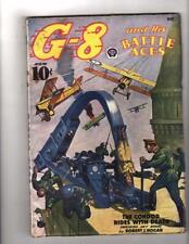 G-8 Battle Aces Oct 1938 "The Condor Rides With Death" Hogan picture