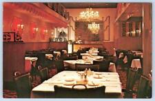 1970's DANNY'S RESTAURANT BALTIMORE MD THE L'ESCOFFIER DINING ROOM INTERIOR picture