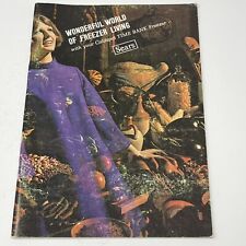 1968 Sears Wonderful World Of Freezer Living Time Bank Owners Manual Booklet picture