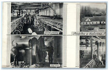 c1940's Laundry and Weaving Room Multiview Austria Vintage Posted Postcard picture