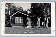 Cass Lake Minnesota MN Postcard RPPC Photo Shangri La Resort c1950's Vintage picture