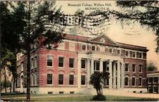 1914. MONMOUTH, ILL. MONMOUTH COLLEGE. WALLACE HALL. POSTCARD WA6 picture