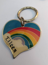 Rainbow Heart Namesake Eileen Keyring picture