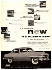1953 Plymouth Cambridge Car - Original Print Ad (8.5in x 11in) - Advertisement picture