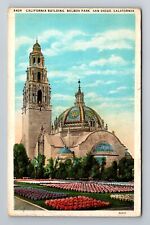San Diego CA-California, Balboa Park, Antique, Vintage Souvenir Postcard picture