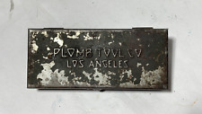 Vintage PLOMB Tool Co Metal Tool Box with all Plomb tools picture