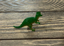 Vintage Green Pachycephalosaurus Dinosaur Figure Figurine Toy 3” picture