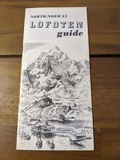 Vintage 1968 North-Norway Lofoten Guide Brochure  picture