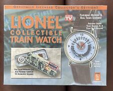 Lionel Collectible Train Watch Leather Wristband watch Origl sealed unopened Box picture