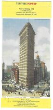 Vintage New York Pops Up Postcard Flatiron Building 2004 Metropolitan Museum picture