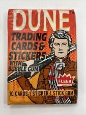 Vintage 1984 Dune the Movie Trading Card Pack Fleer 10 cards 1 sticker per pack picture