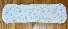 Small Vintage Yellow Rose Flowers Lace Trim Table Runner Shabby Floral Granny picture