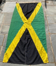 VTG 1960's JAMAICA SEWN WOOL / NYLON, NAUTICAL FLAG (UK MADE), 74