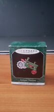 Vintage Hallmark Christmas Ornament Antique Tractor Series 1998  picture