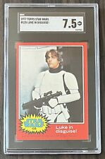 1977 Topps Star Wars #125 Luke Skywalker/Mark Hamill RC SGC 7.5 NM+ picture