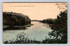 Newmarket NH-New Hampshire, Scenic View Lower Narrows, Vintage Postcard picture