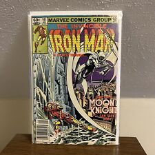 Iron Man #161 1982 Newsstand Mid Grade Moon Knight Appearance picture