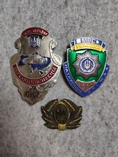Lot Of 3 Vintage Ukrainian badges picture