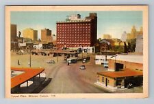 Windsor-Ontario, Tunnel Plaza, Advertisment, Vintage Postcard picture