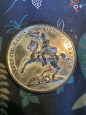 Original Austrian Kaiser Franz Joseph 1st Solid Silver Medal Excellent Condition picture