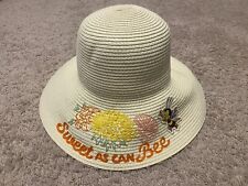 NWOT Disney Parks EPCOT Glower & Garden Festival 2020 Spike Bee Floppy Sun Hat picture